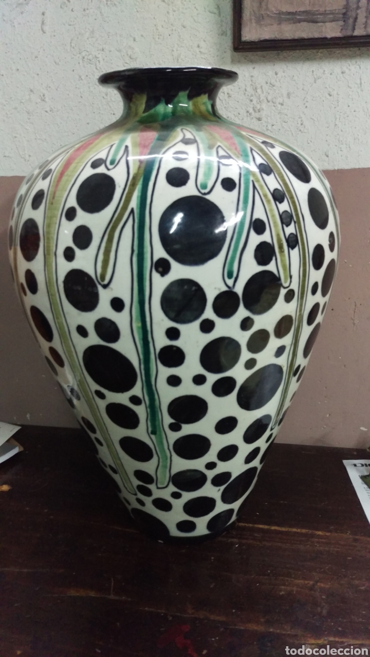 Antig&uuml;edades: Excelente jarron art deco - Foto 3