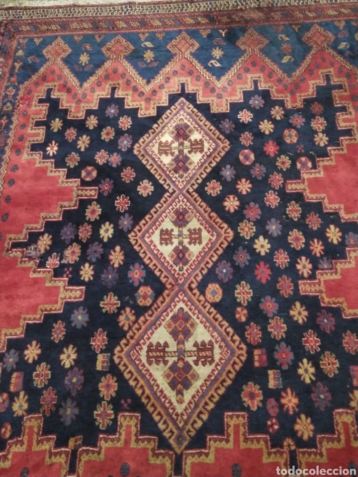 Antig&uuml;edades: Alfombra Persa Sirdjan - Foto 2