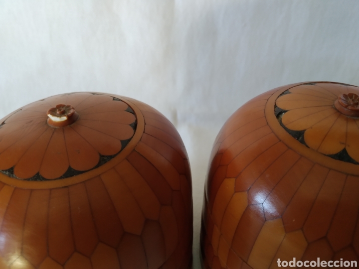 Antig&uuml;edades: PAREJA DE TIBORES CON TARACEA - Foto 6