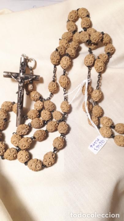 Antig&uuml;edades: ROSARIO. SIGLO XIX. PLATA. - Foto 1