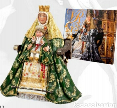 Antig&uuml;edades: VIRGEN DE LOS REYES 15 CM - Foto 1