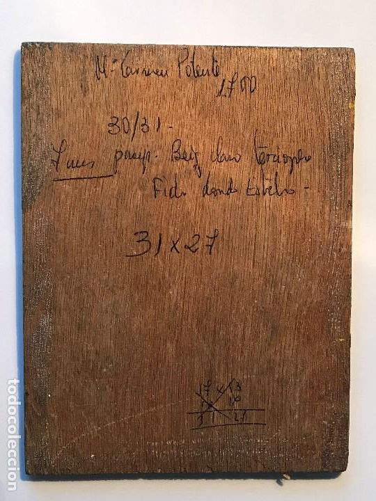 Antig&uuml;edades: Placa de esmalte Marina, que mide 17 X 12,6 cm. - Foto 2