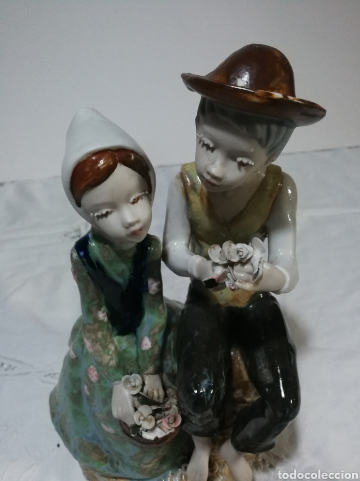 Antig&uuml;edades: Figura de Porcelana Ramon Ingles. - Foto 2