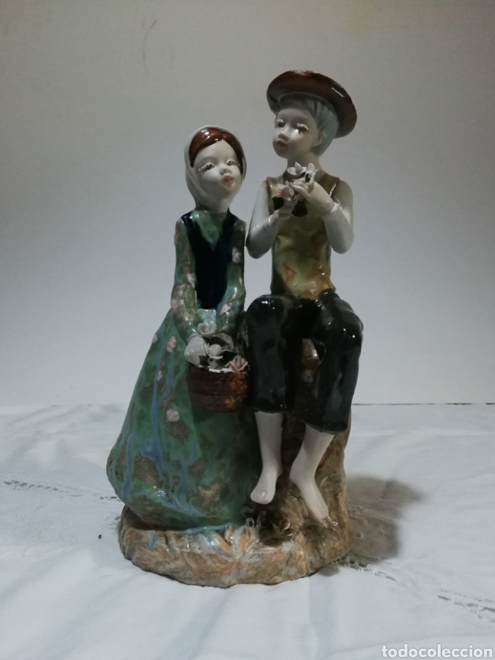 Antig&uuml;edades: Figura de Porcelana Ramon Ingles. - Foto 1