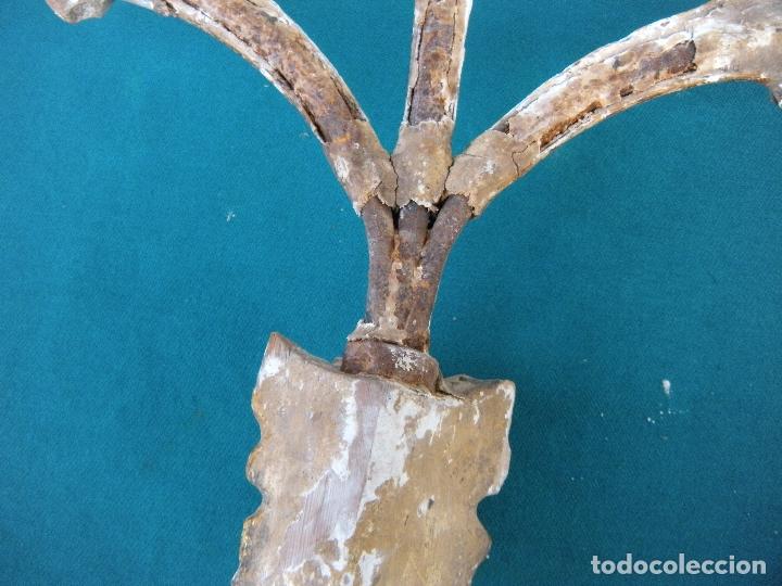 Antig&uuml;edades: RARO CANDELABRO ANTERIOR AL S. XX - Foto 2