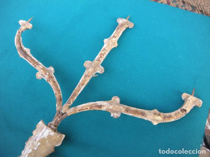 Antig&uuml;edades: RARO CANDELABRO ANTERIOR AL S. XX - Foto 4