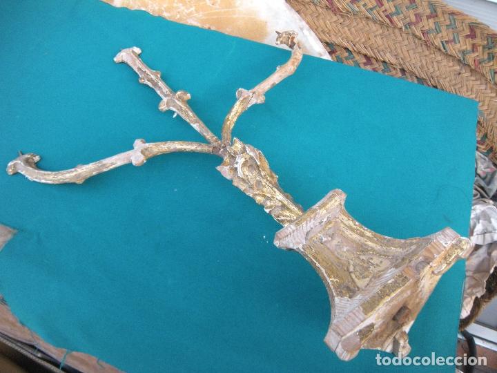 Antig&uuml;edades: RARO CANDELABRO ANTERIOR AL S. XX - Foto 1
