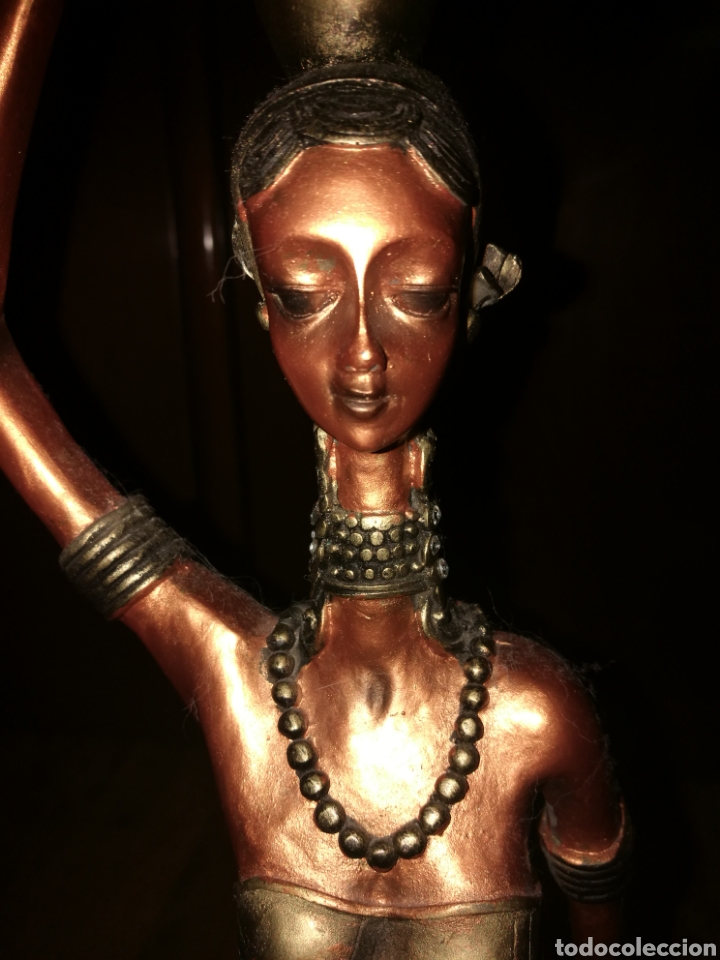 Antig&uuml;edades: figura mujer Asi&aacute;tica a&ntilde;o 1993 - Foto 4