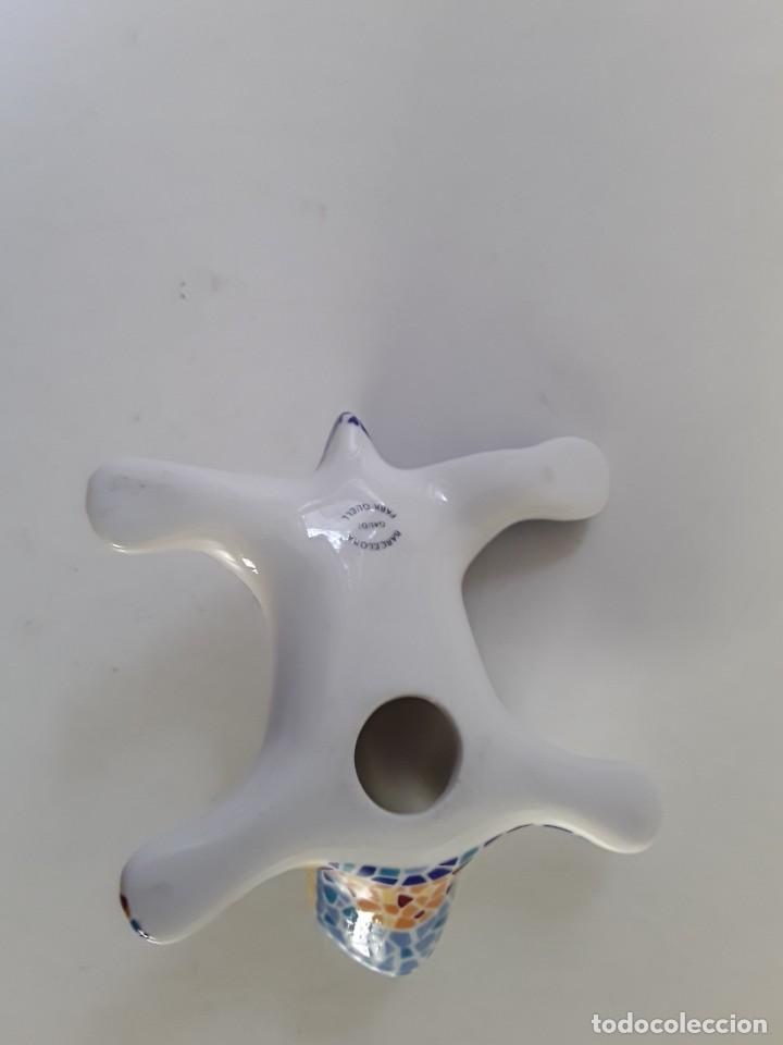 Antig&uuml;edades: SALAMANDRA EN PORCELANA PARQUE GUELL, GAUDI - Foto 3