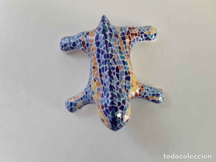 Antig&uuml;edades: SALAMANDRA EN PORCELANA PARQUE GUELL, GAUDI - Foto 10