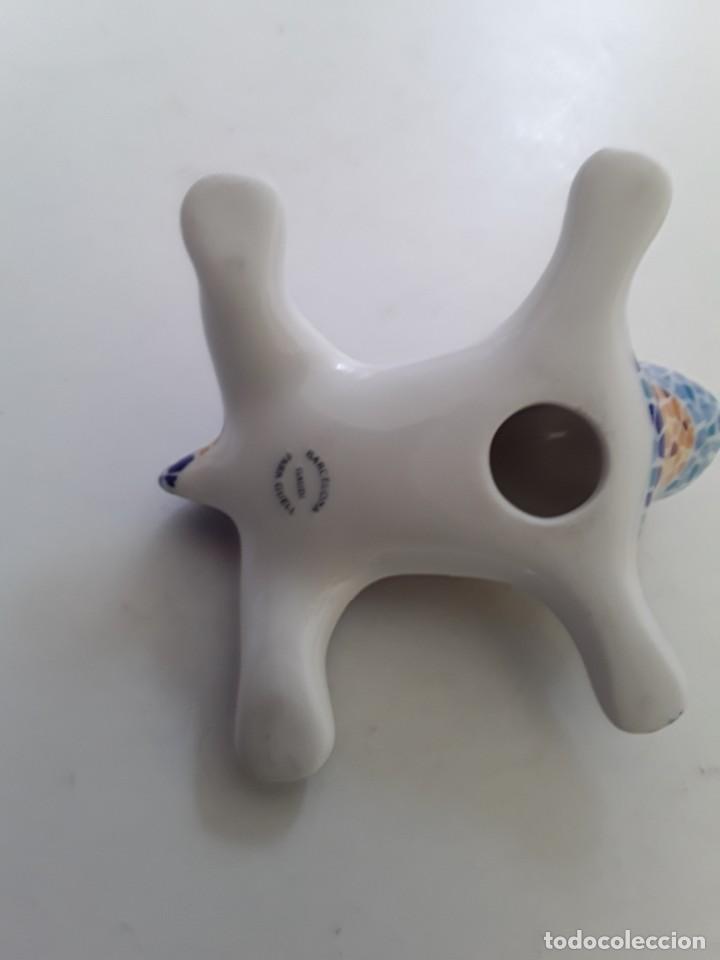 Antig&uuml;edades: SALAMANDRA EN PORCELANA PARQUE GUELL, GAUDI - Foto 11