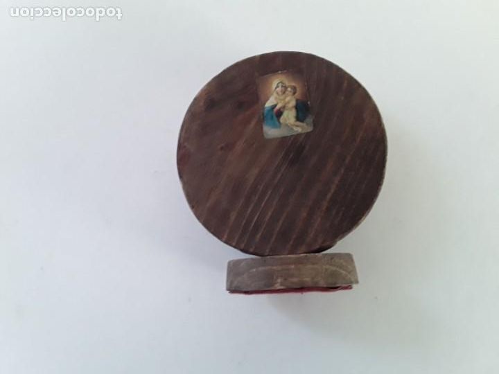 Antig&uuml;edades: VIRGEN EN METAL ESTA&Ntilde;O Y MADERA - Foto 3