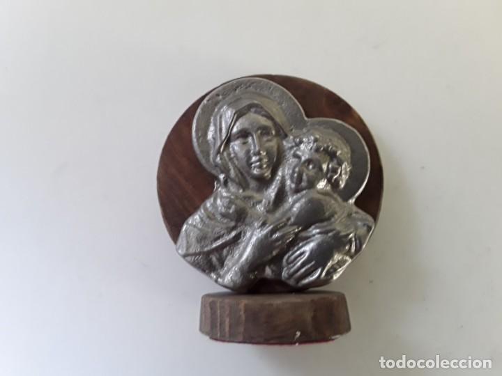 Antig&uuml;edades: VIRGEN EN METAL ESTA&Ntilde;O Y MADERA - Foto 7