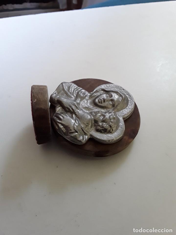 Antig&uuml;edades: VIRGEN EN METAL ESTA&Ntilde;O Y MADERA - Foto 10