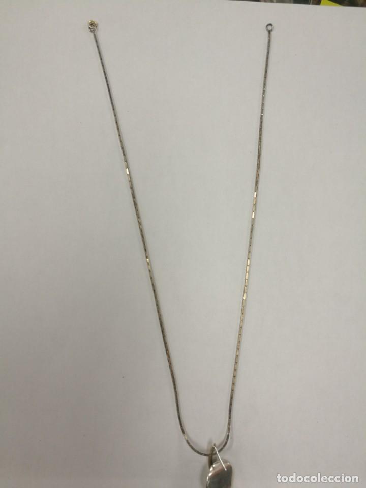 Antig&uuml;edades: PENDIENTE Y CADENA DE PLATA - Foto 3