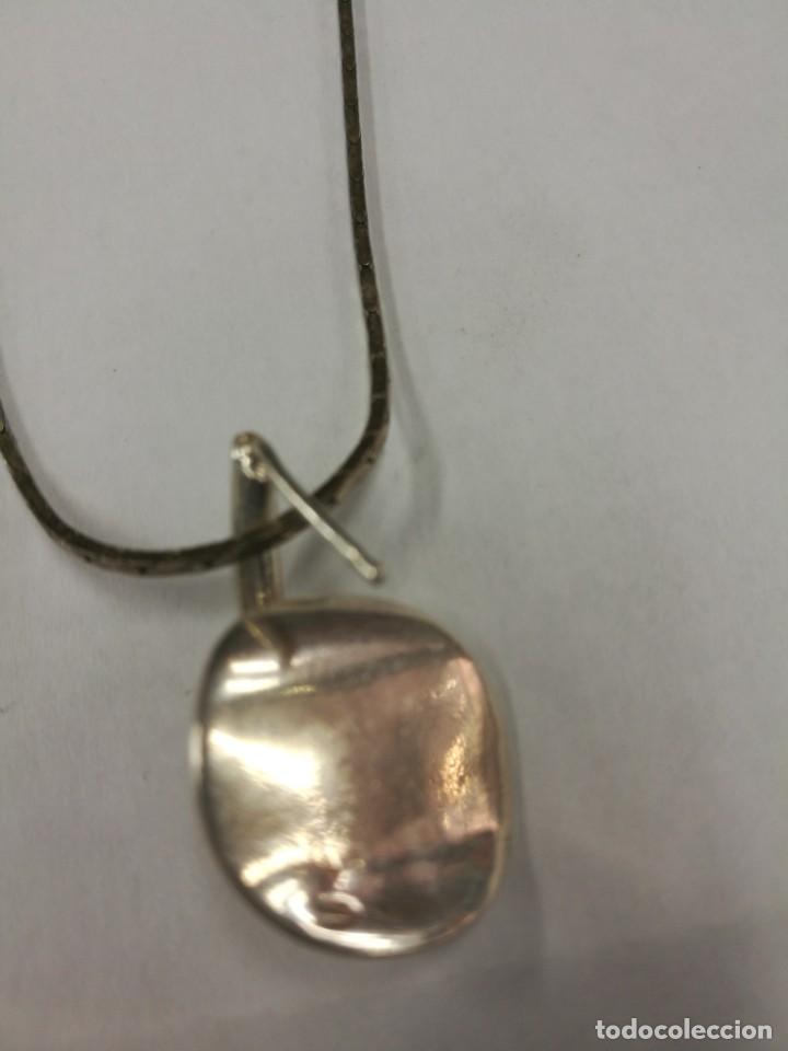 Antig&uuml;edades: PENDIENTE Y CADENA DE PLATA - Foto 2
