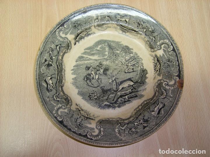 Antig&uuml;edades: Plato loza - Foto 1