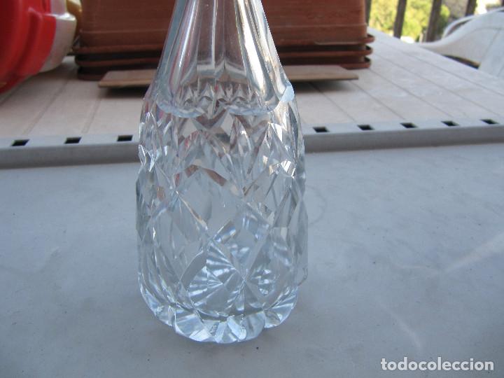Antig&uuml;edades: Botella perfumero de vidrio tallado - Foto 6
