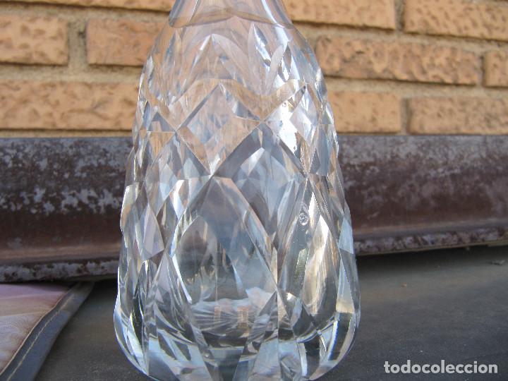Antig&uuml;edades: Botella perfumero de vidrio tallado - Foto 10