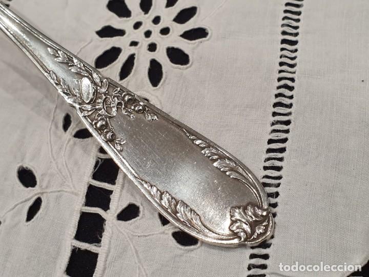 Antig&uuml;edades: 11 cucharas soperas grabadas con la inicial C. - Foto 11