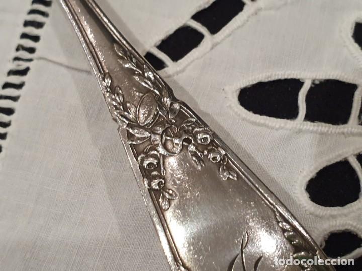 Antig&uuml;edades: 11 cucharas soperas grabadas con la inicial C. - Foto 12