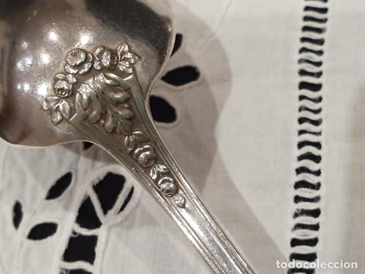 Antig&uuml;edades: 11 cucharas soperas grabadas con la inicial C. - Foto 13