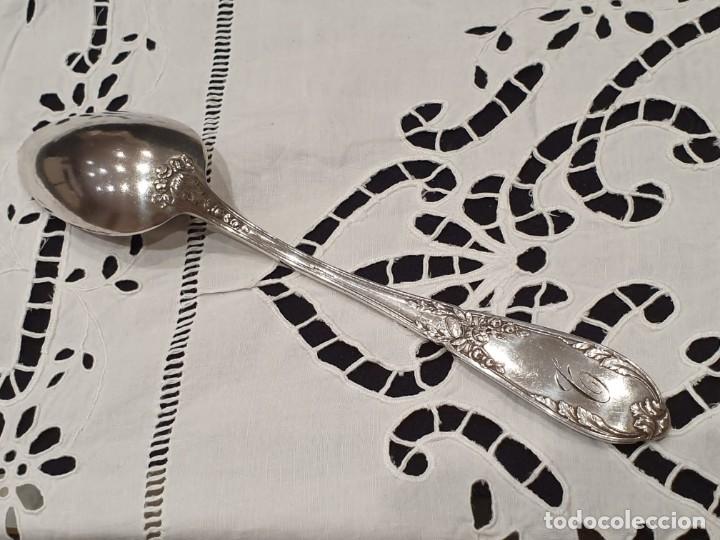 Antig&uuml;edades: 11 cucharas soperas grabadas con la inicial C. - Foto 16