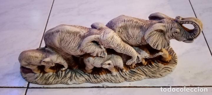 Antig&uuml;edades: FIGURA ELEFANTES - Foto 1