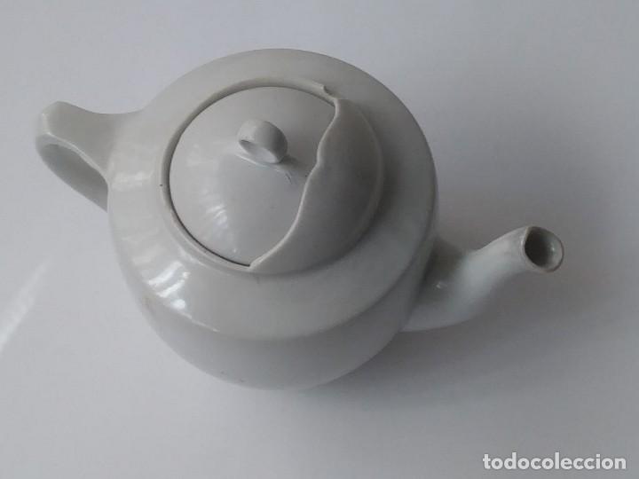Antig&uuml;edades: tetera de porcelana - Foto 7