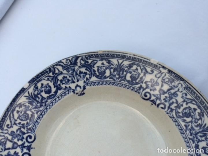 Antig&uuml;edades: PAREJA DE PLATOS PARA RESTAURAR PICKMAN - Foto 3
