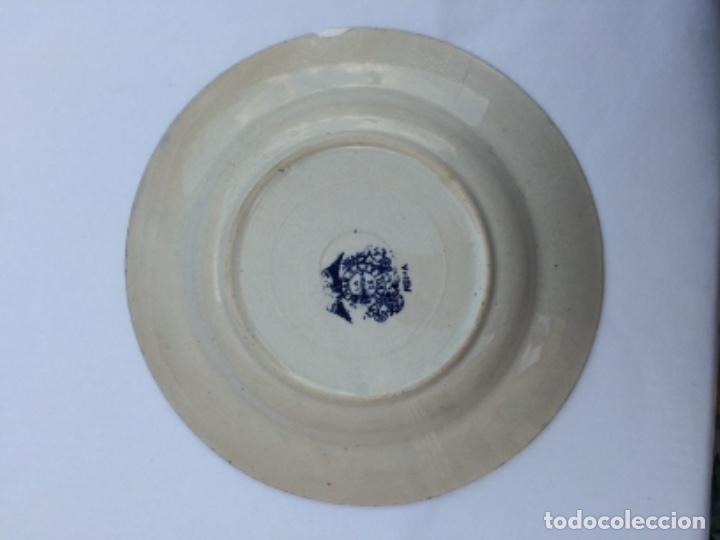 Antig&uuml;edades: PAREJA DE PLATOS PARA RESTAURAR PICKMAN - Foto 5