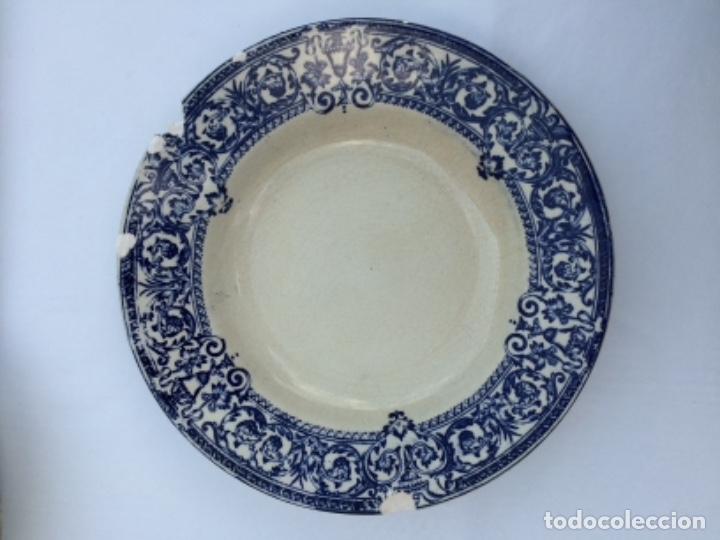 Antig&uuml;edades: PAREJA DE PLATOS PARA RESTAURAR PICKMAN - Foto 6