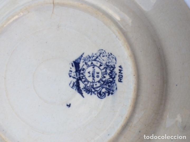 Antig&uuml;edades: PAREJA DE PLATOS PARA RESTAURAR PICKMAN - Foto 7
