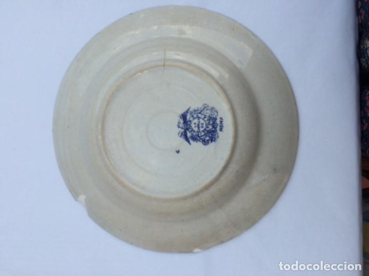 Antig&uuml;edades: PAREJA DE PLATOS PARA RESTAURAR PICKMAN - Foto 8