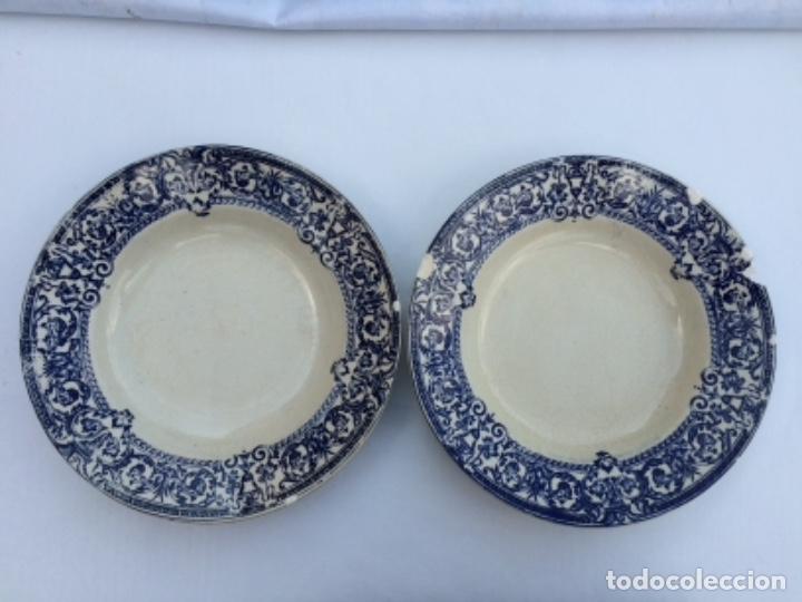 Antig&uuml;edades: PAREJA DE PLATOS PARA RESTAURAR PICKMAN - Foto 1
