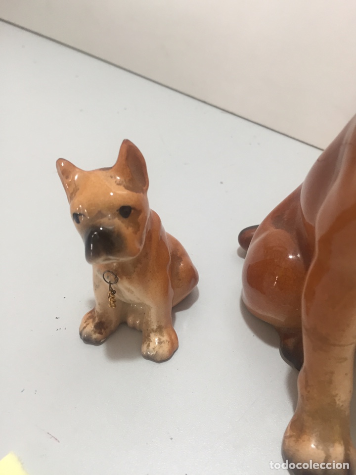 Antig&uuml;edades: Lote de perros de porcelana - Foto 3