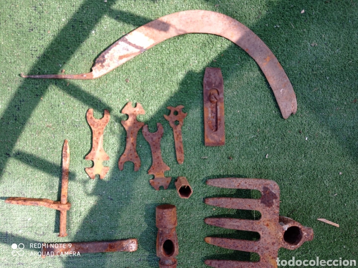 Antig&uuml;edades: Gran lote herramientas de campo - Foto 6