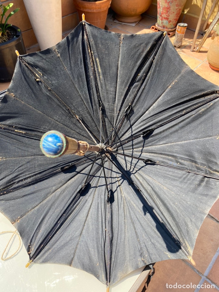 paraguas antiguos años y 40 metal y adornos - Acheter Mode Ancienne Homme sur todocoleccion