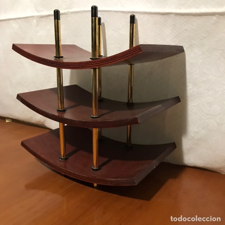 Antig&uuml;edades: BOTELLERO DE MADERA - Foto 2