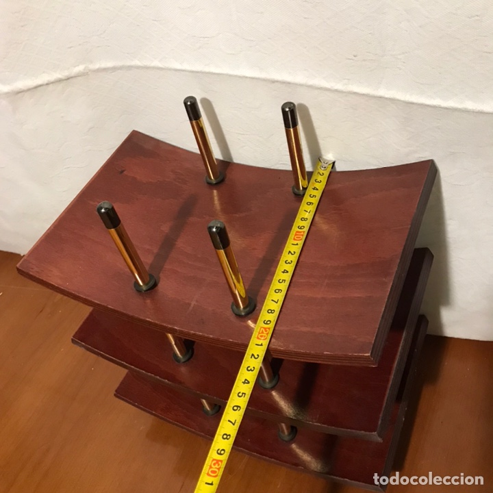 Antig&uuml;edades: BOTELLERO DE MADERA - Foto 6