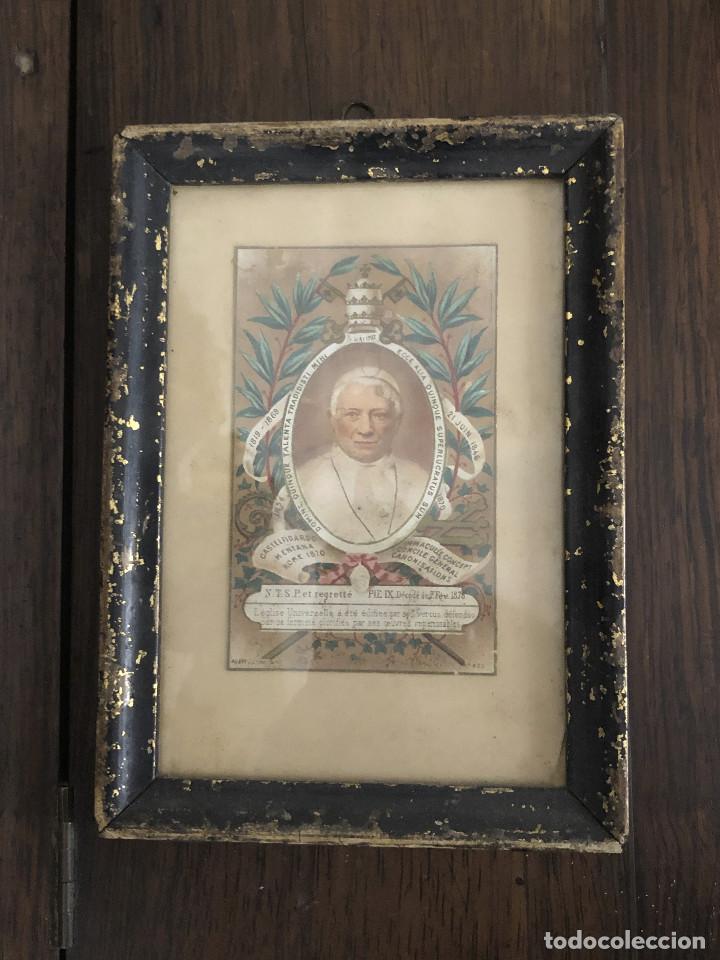 Antig&uuml;edades: Cuadrito Pio IX - Foto 1