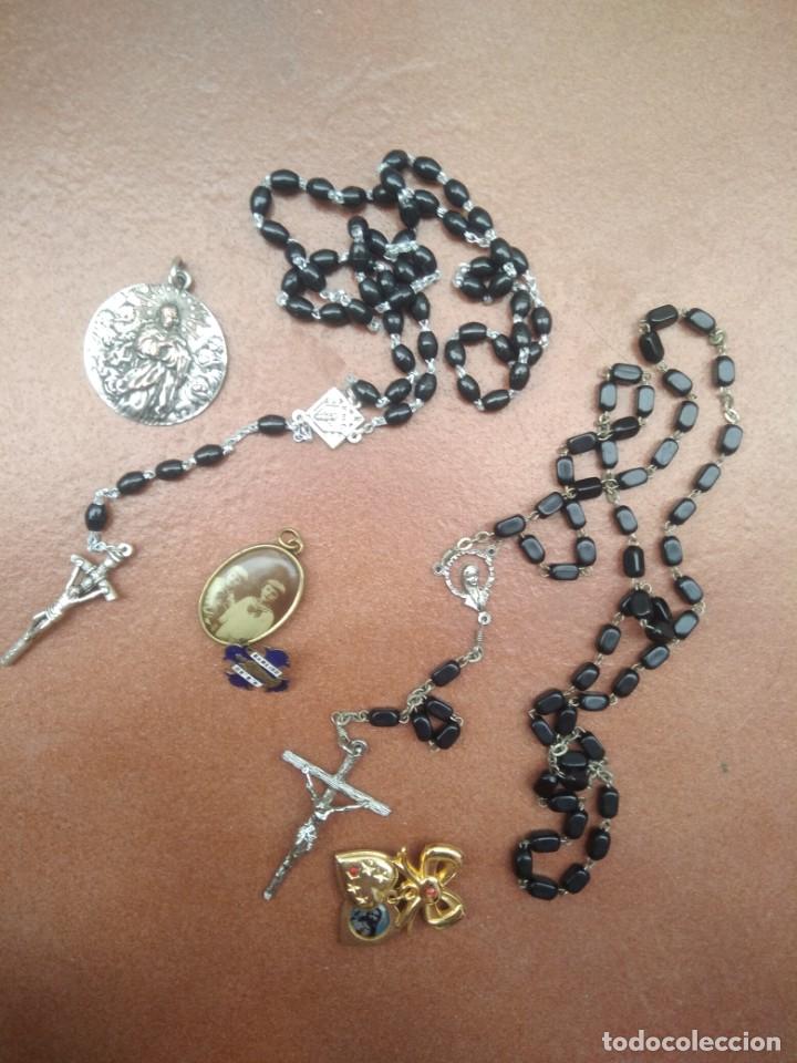 Antig&uuml;edades: Lote de 6 piezas religiosas - Foto 1