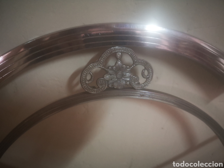 Antig&uuml;edades: Pie de cama para cama de 90 cm - Foto 3