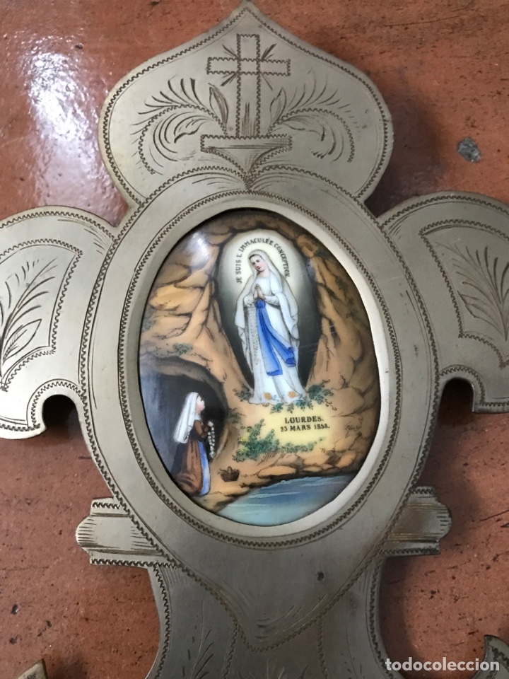 Antig&uuml;edades: Crucifijo Inmaculada Concepcion - Foto 3