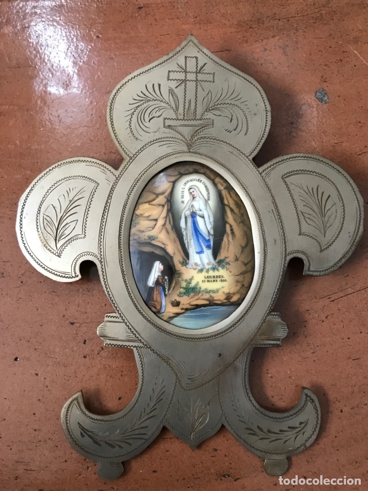 Antig&uuml;edades: Crucifijo Inmaculada Concepcion - Foto 1