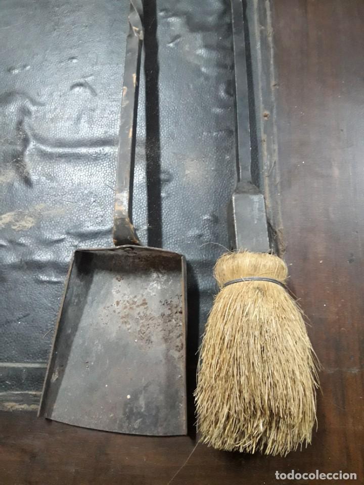 Antig&uuml;edades: juego de chimenea - Foto 3