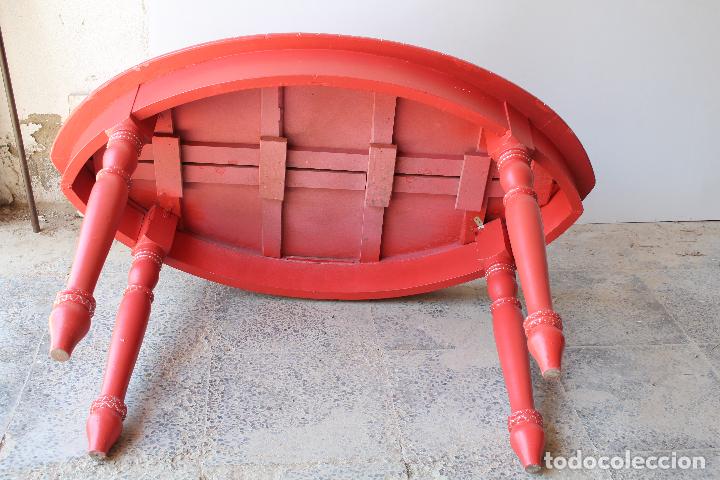 Antig&uuml;edades: mesa con silla y sill&oacute;n de cordelillo - Foto 10