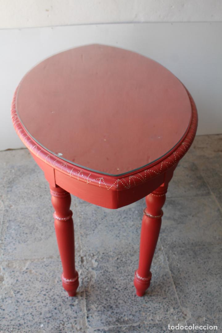 Antig&uuml;edades: mesa con silla y sill&oacute;n de cordelillo - Foto 13