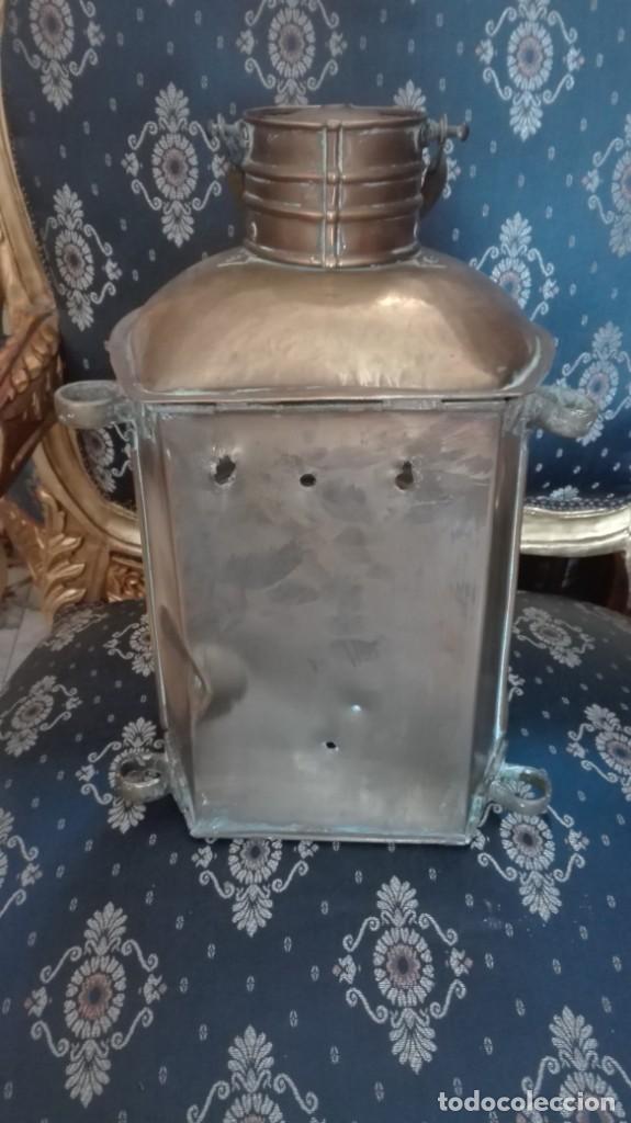 Antig&uuml;edades: Farol de barco antiguo - Foto 5