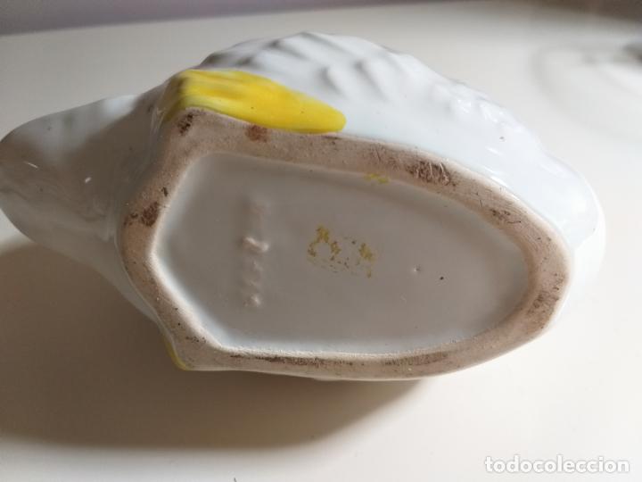 Antig&uuml;edades: FIGURA DE CISNE EN FORMA DE JARRON - Foto 6